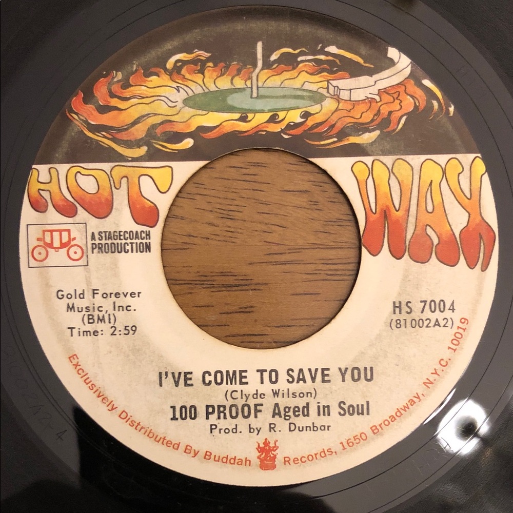 100 Proof Aged In Soul Vinyl 45 Record Somebody’s Been Sleeping